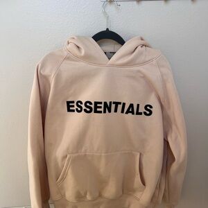 Essentials Beige Hoodie